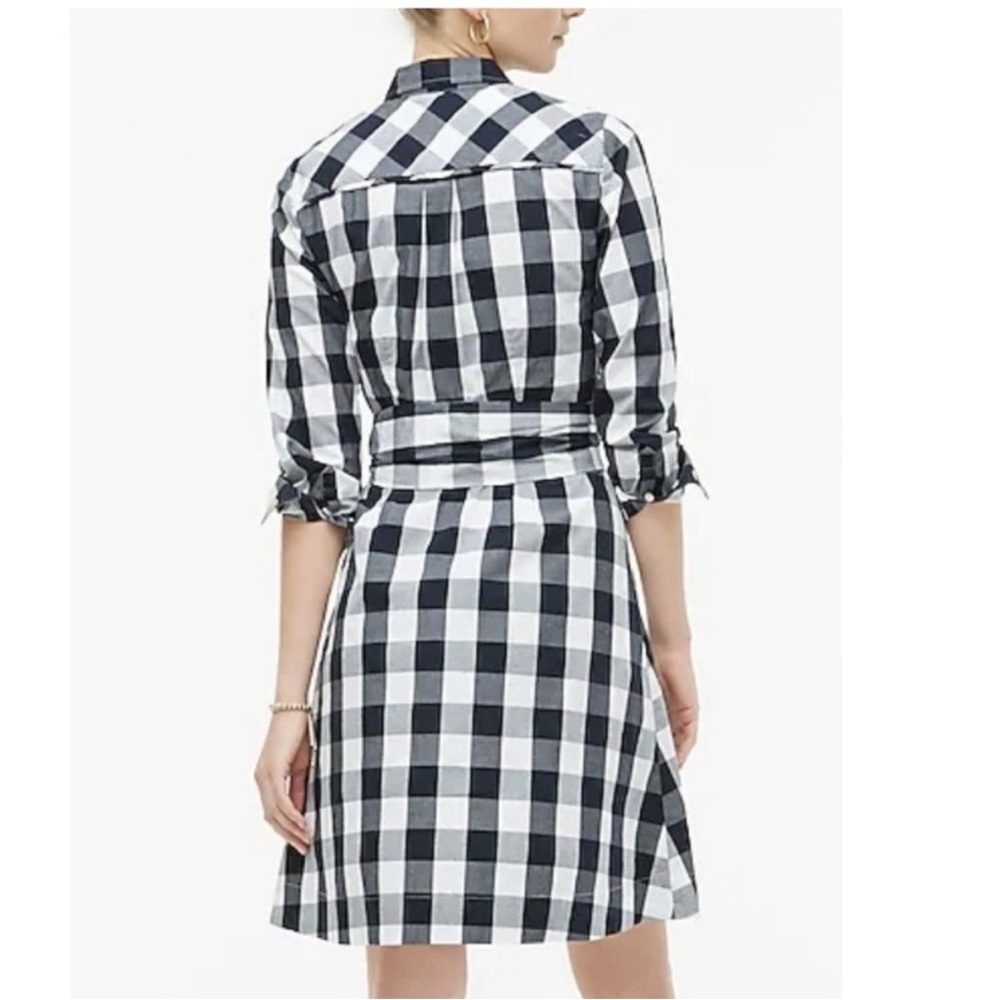 J. Crew Buffalo check shirt dress - Picture 2 of 13